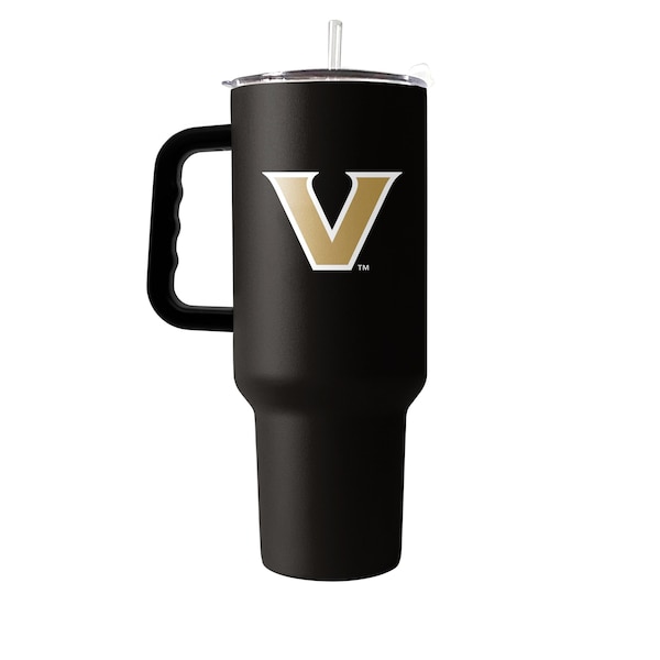 Logo Brands Vanderbilt 40oz Flipside Powder Coat Tumbler 232-S40PT-34 - main